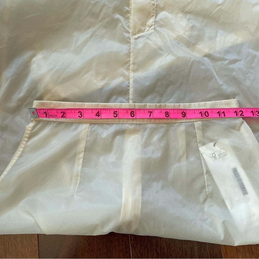 Maison Margiela Sheer Pencil Skirt Cream Midi Length Neutral Womens - Picture 13 of 16